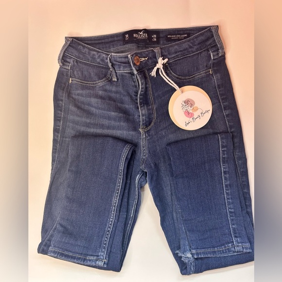 Hollister Blue High Rise Jean Legging (f) - Picture 1 of 6
